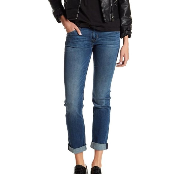 Hudson Jeans Denim - Hudson Bacara Straight Flood Cuff, Size 25